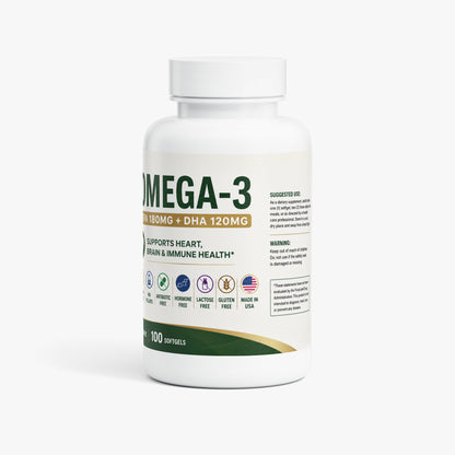 Omega-3 EPA 180mg + DHA 120mg