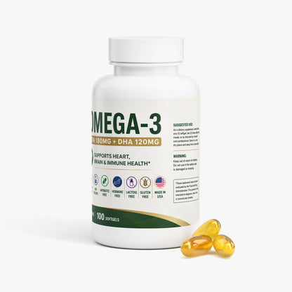 Omega-3 EPA 180mg + DHA 120mg