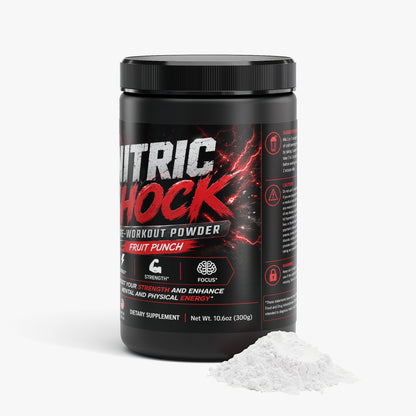 Nitric Shock Pre-Workout Powder (Fruit Punch)