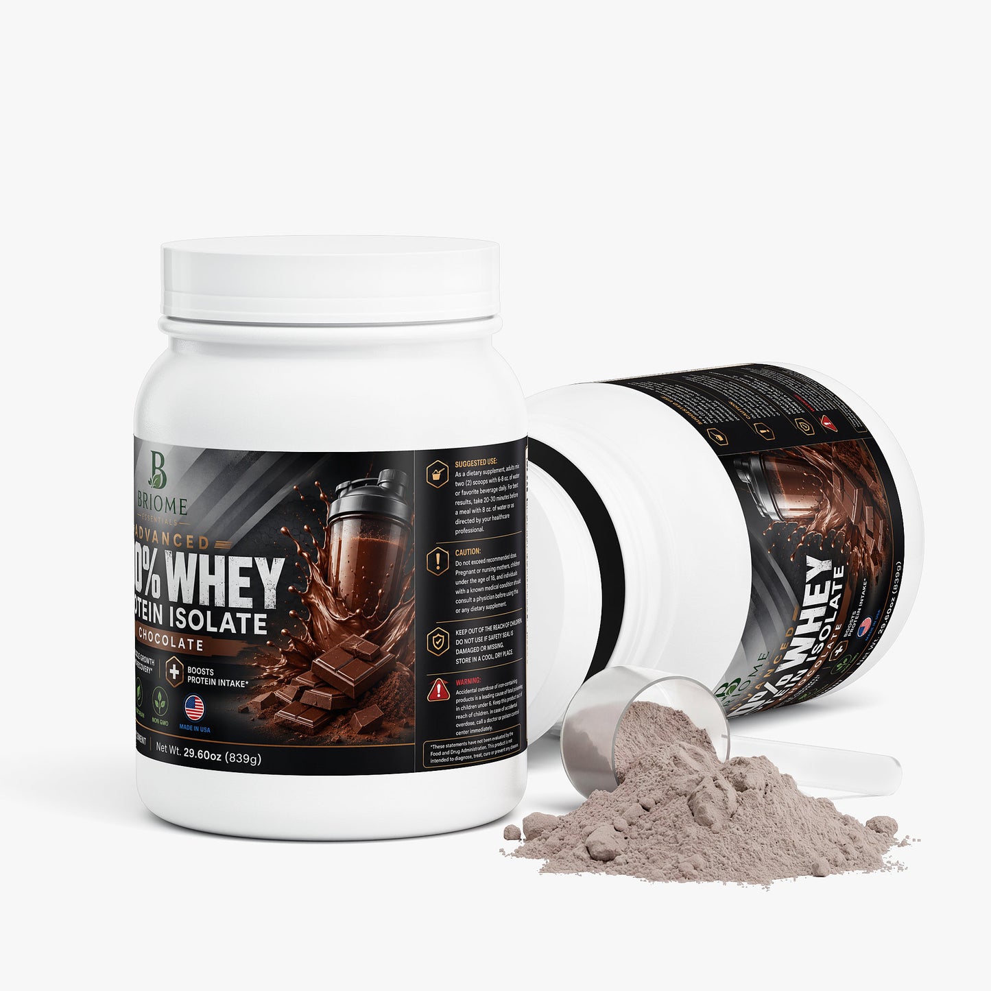 Advanced 100% Whey Protein Isolate (Chocolate)