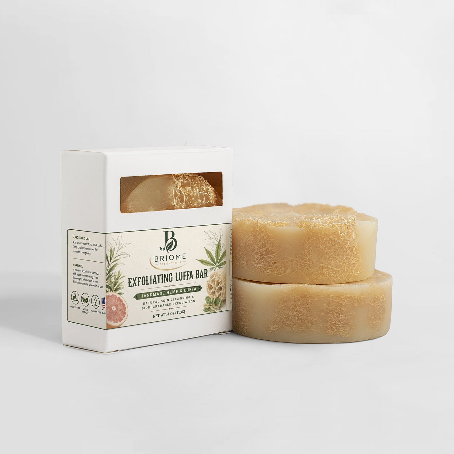 Exfoliating Luffa Bar