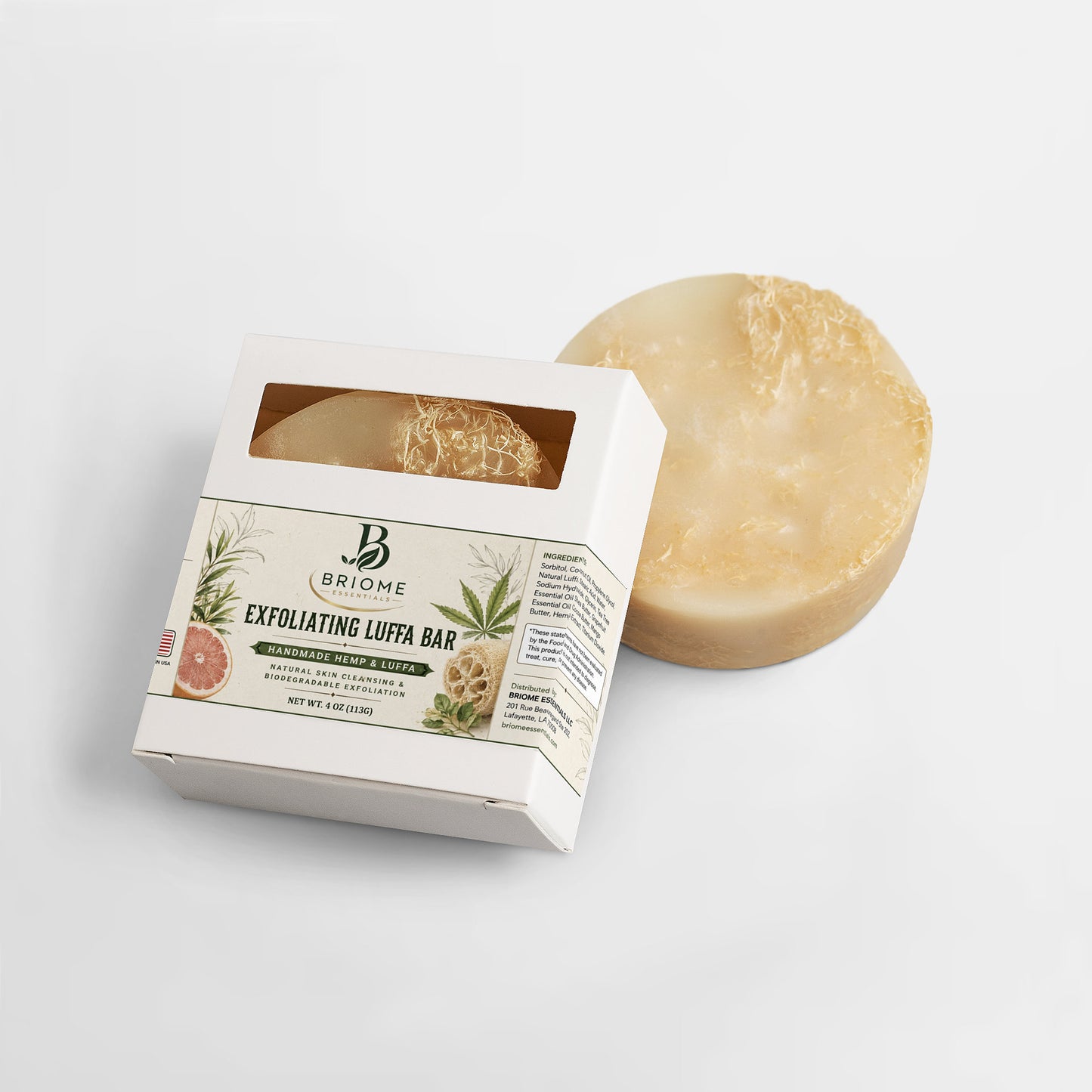 Exfoliating Luffa Bar