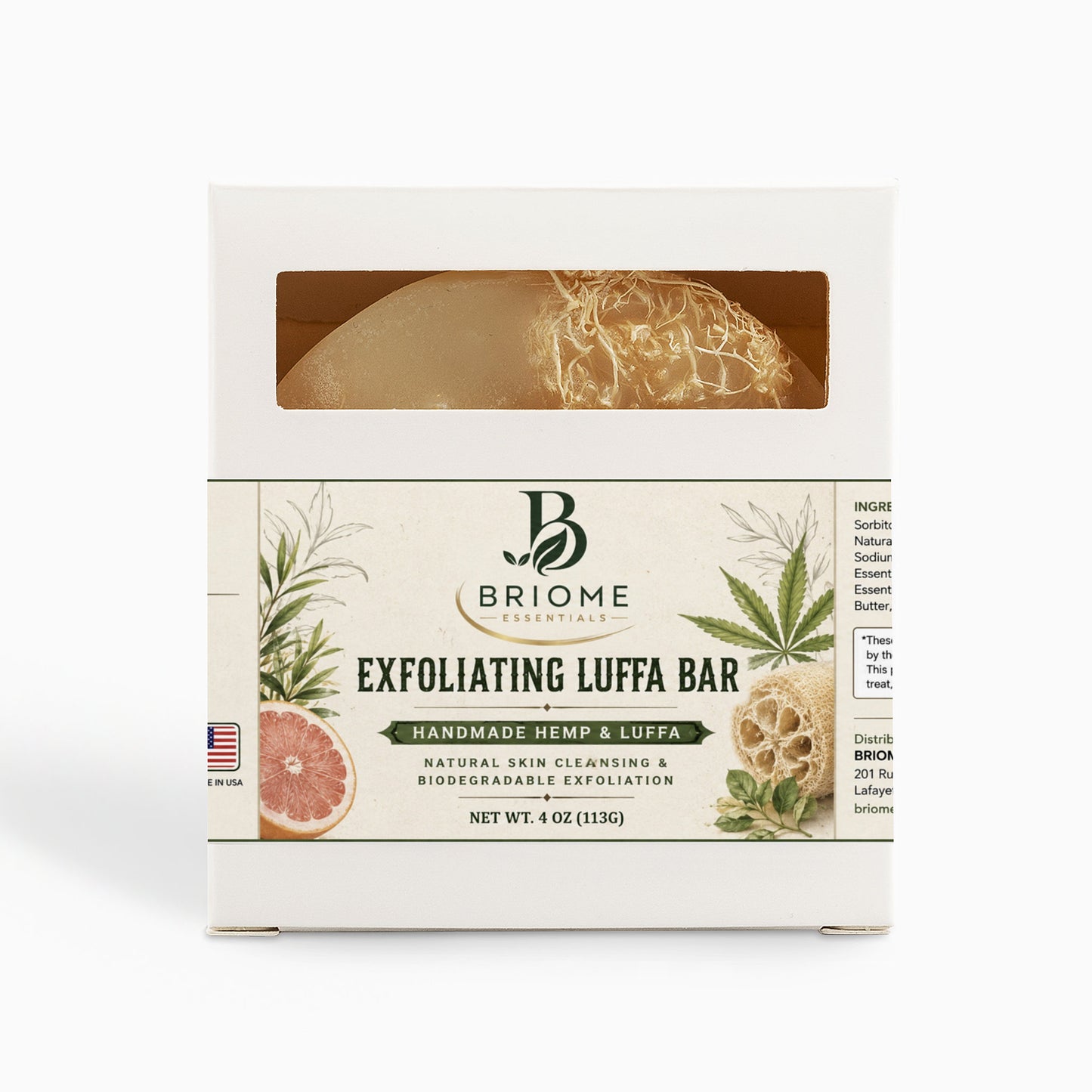 Exfoliating Luffa Bar