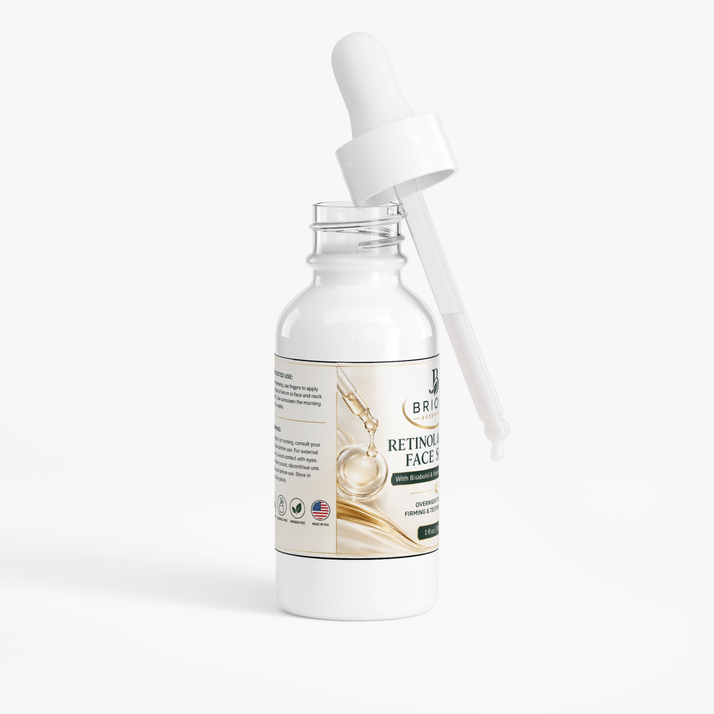 Retinol and Peptide Face Serum