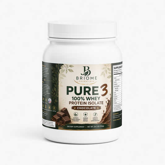 Pure3 100% Whey Protein Isolate (Chocolate)