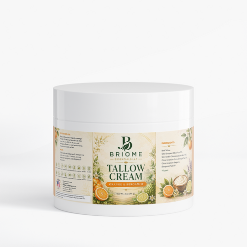 Tallow Cream Orange & Bergamot