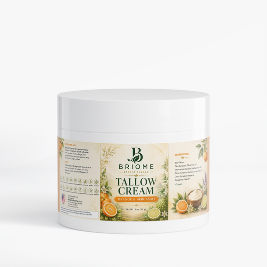 Tallow Cream Orange & Bergamot