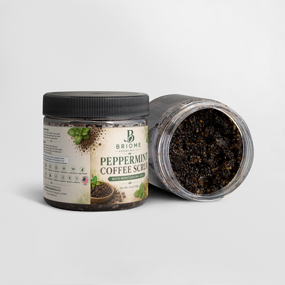 Peppermint Coffee Scrub