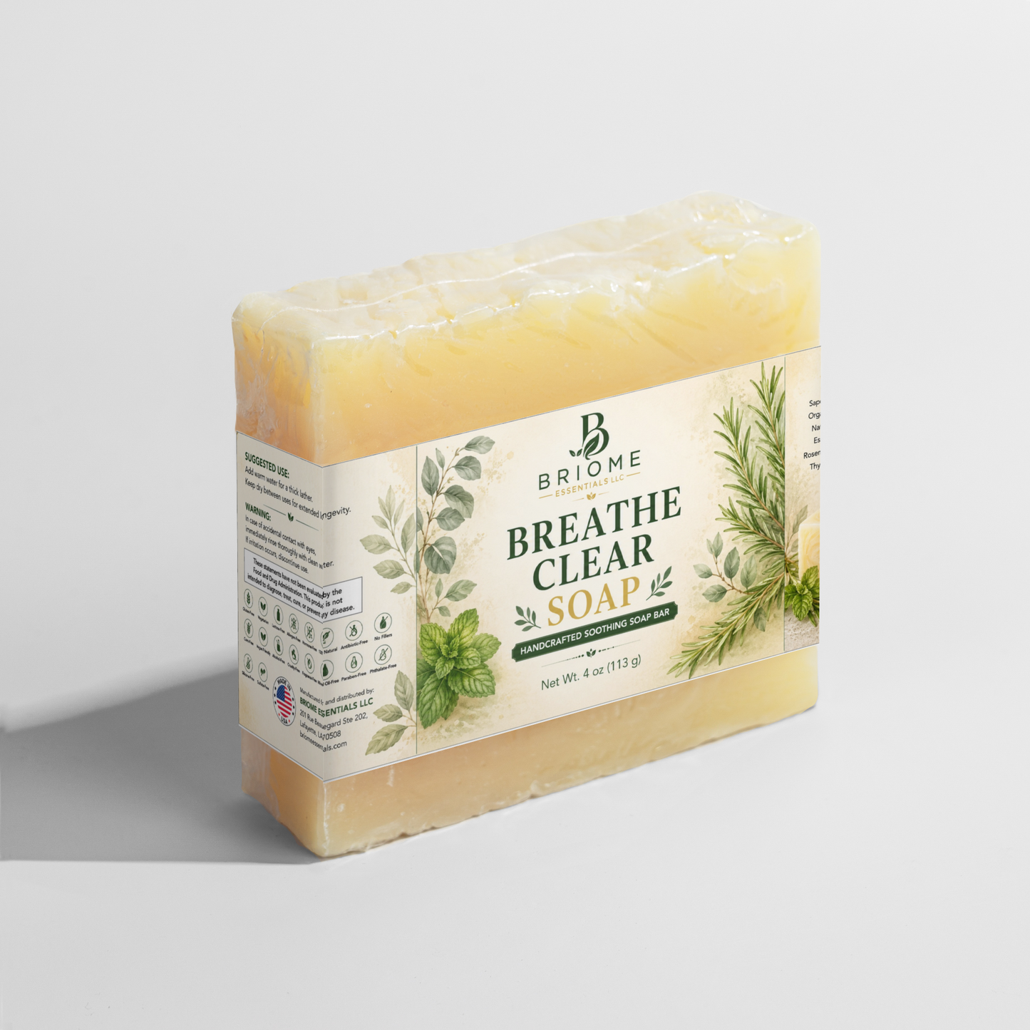 Breathe Clear Soap