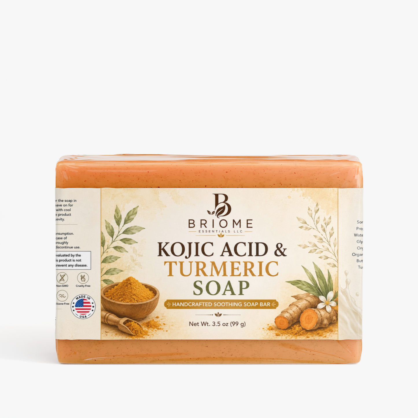 Kojic Acid & Turmeric Soap
