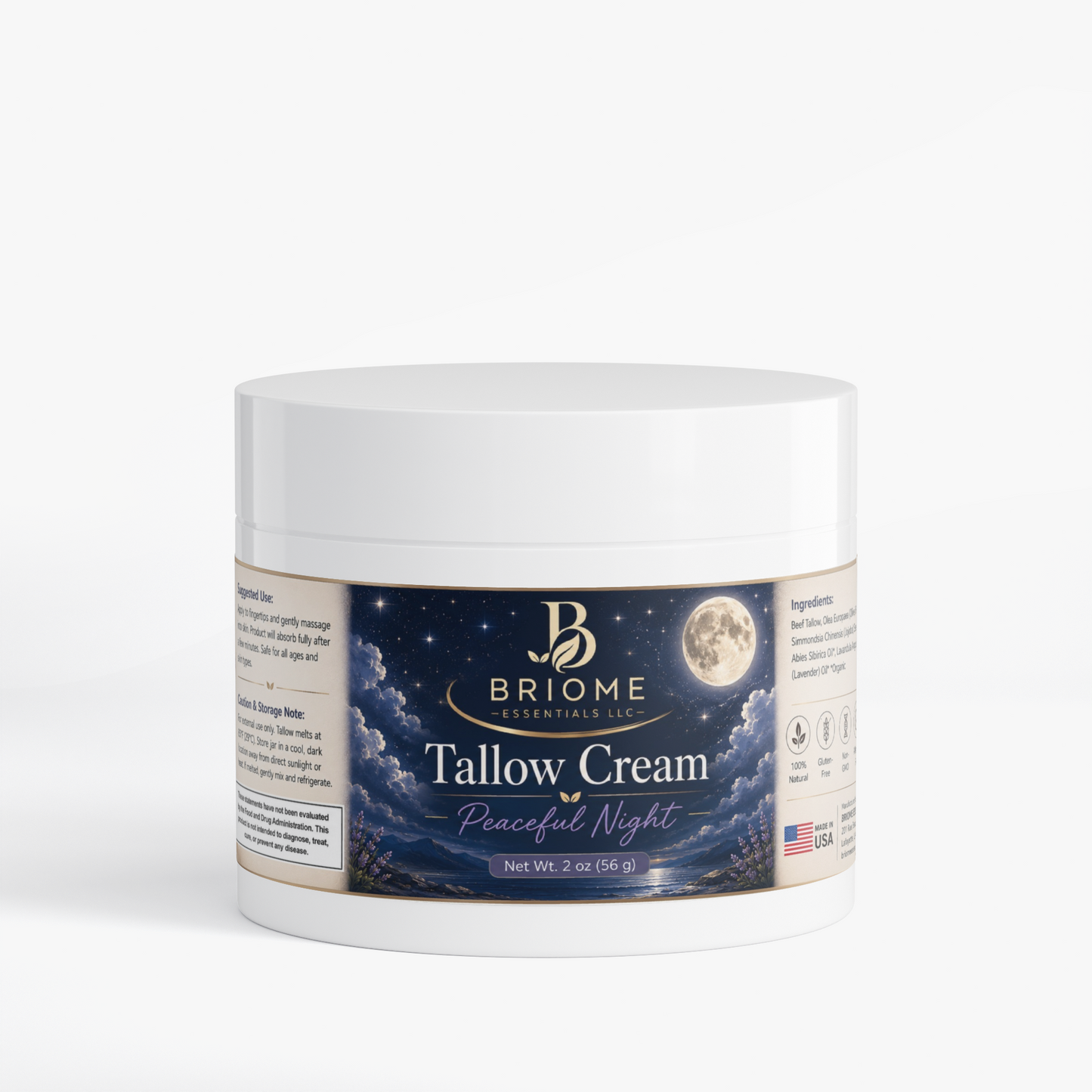 Tallow Cream Peaceful Night