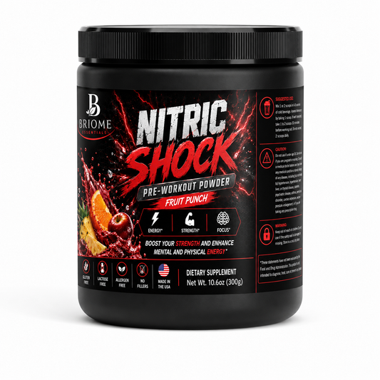 Nitric Shock Pre-Workout Powder (Fruit Punch)