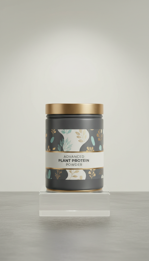 Plant Protein Powder with Enzyme Blend