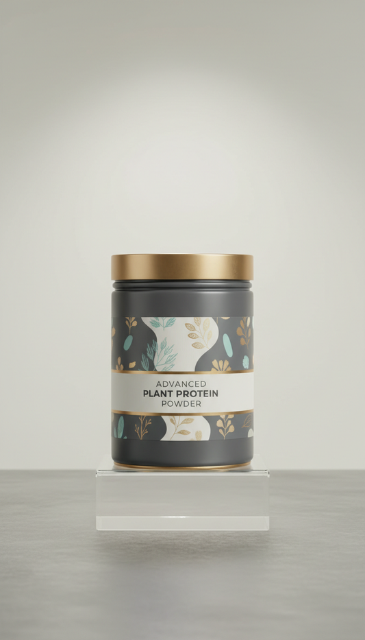 Plant Protein Powder with Enzyme Blend